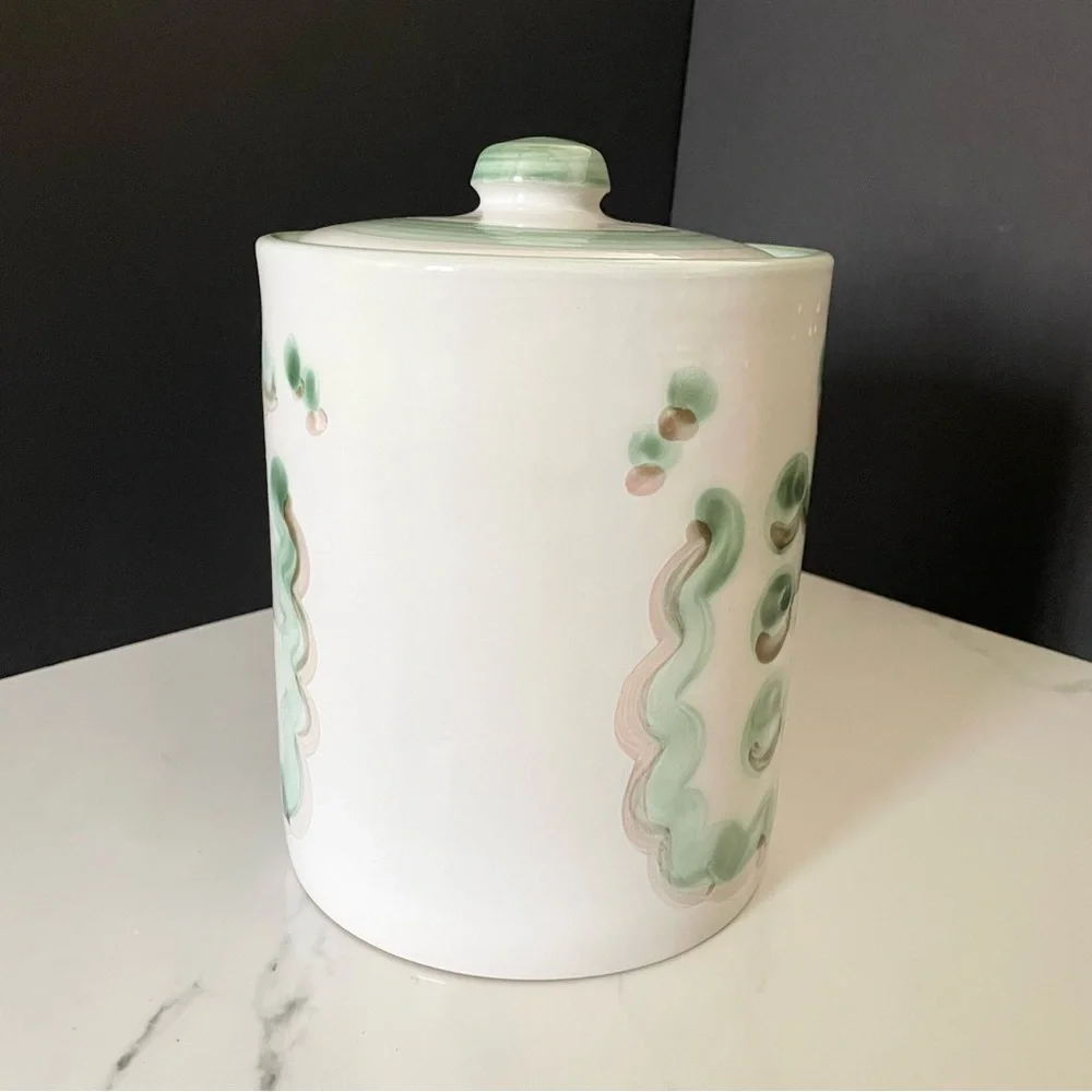 Vintage Pear & Grapes Canister - XLarge - By M.A. Hadley